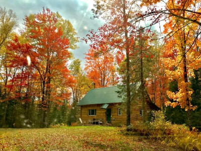 QUIET GETAWAY, COZY LOG CABIN