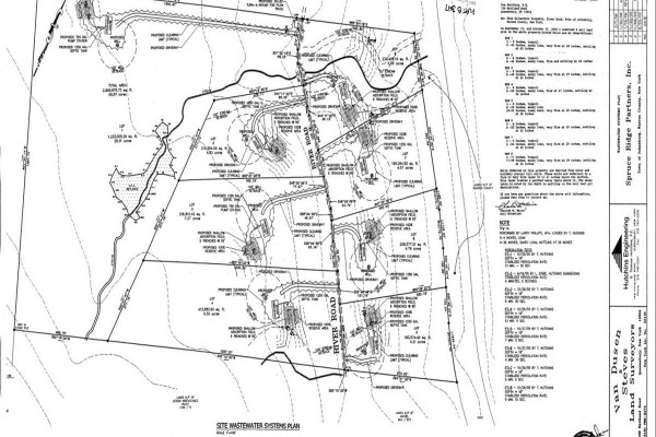 Survey for Lot # 4 (bottom left of map)