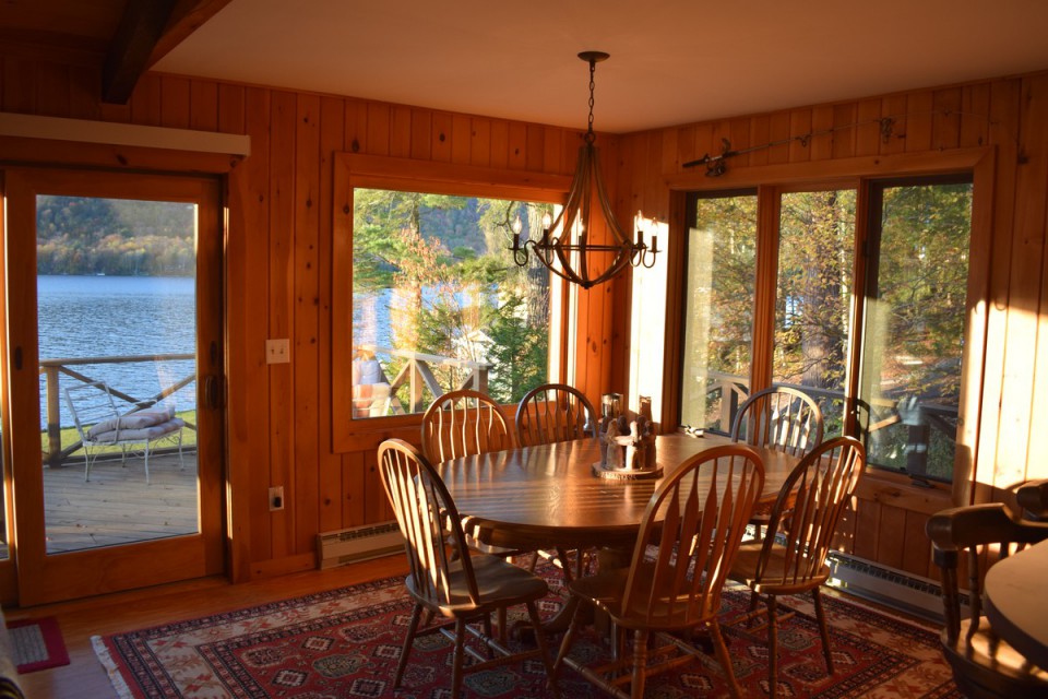 Dining Room over-looking 4th Lake