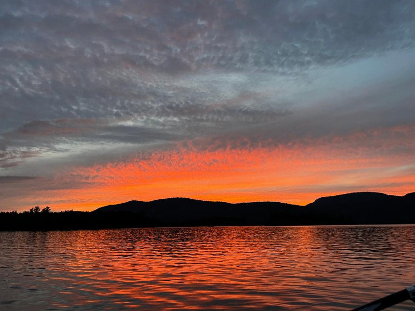 Sunset on Blue Mountain Lake