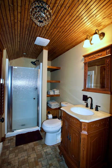 Bathroom with shower