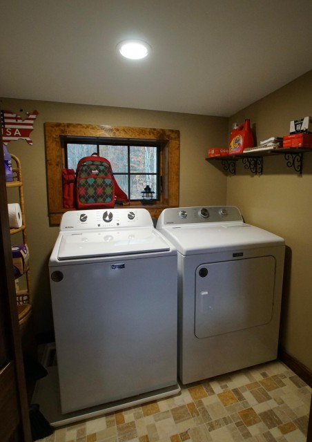 Washer and dryer