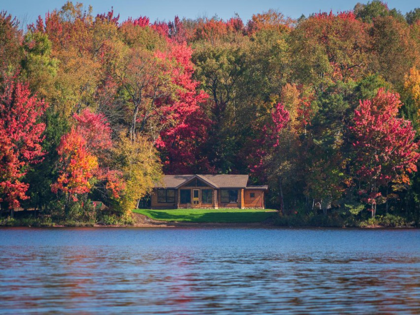 Private camp with private beach