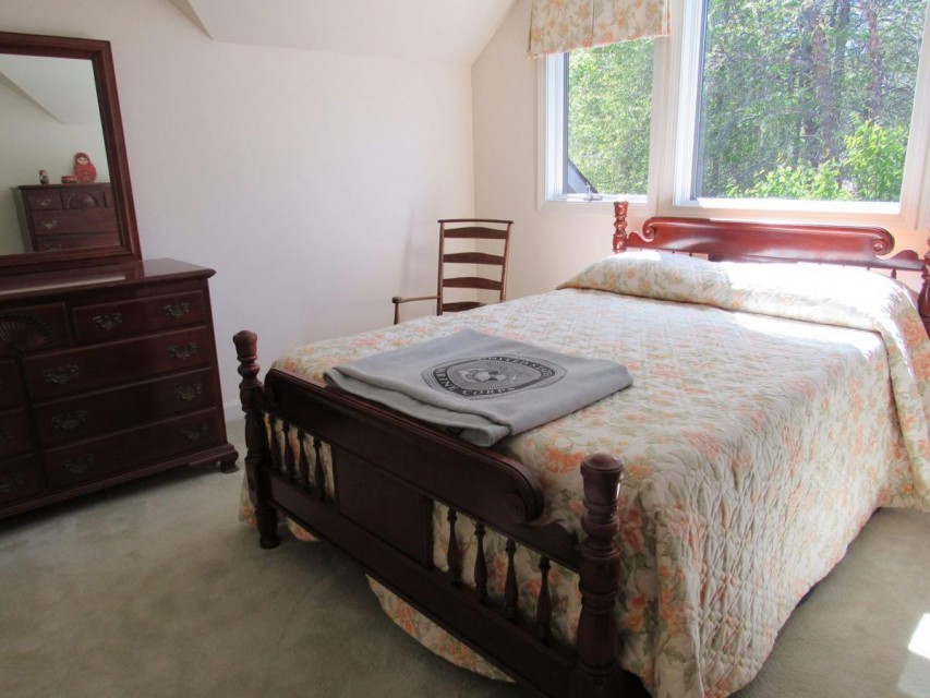 2nd floor bedroom- north side of house. 