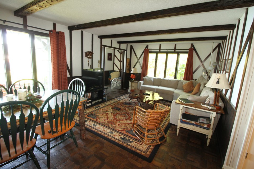 Living room and dining room combo