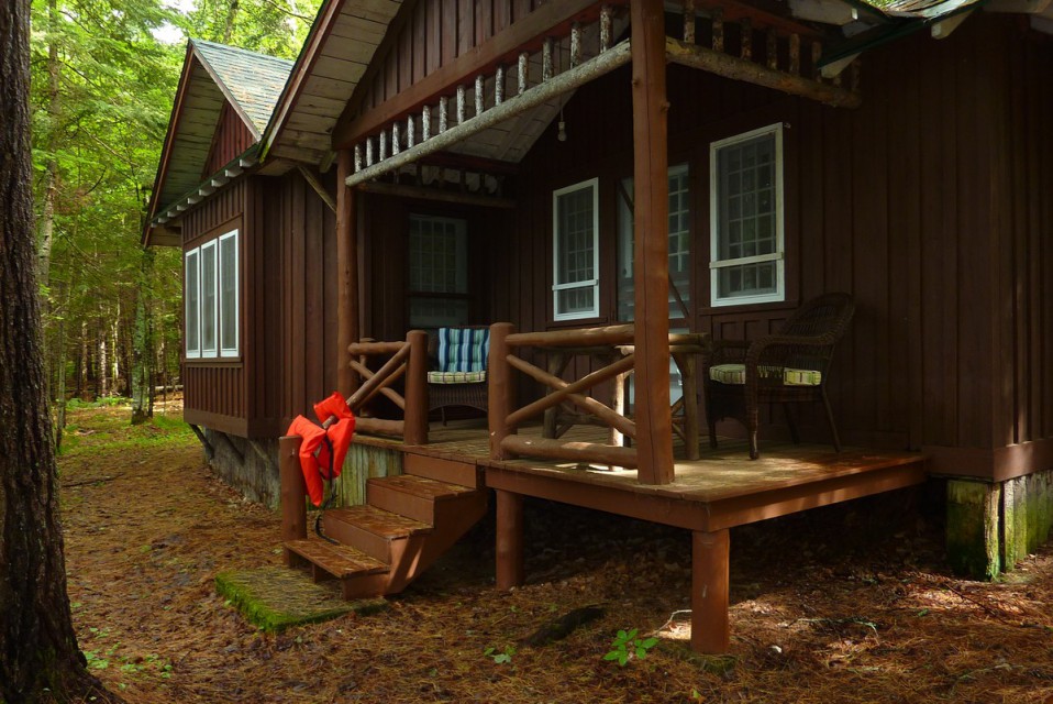 Osgood Pond Sleeping Cabins 2 Paul Smiths Vr5573 Adirondack