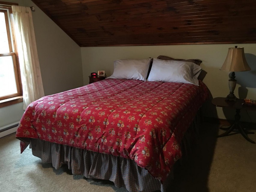 Three spacious upstairs bedrooms.