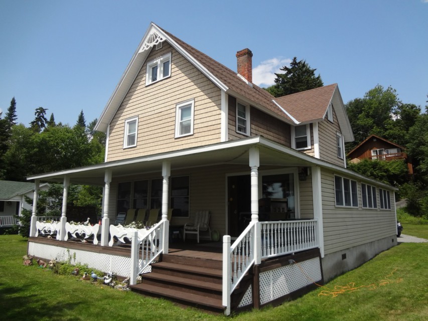 Adirondack Beautiful Lakefront Cabin Fourth Lake Vr9063